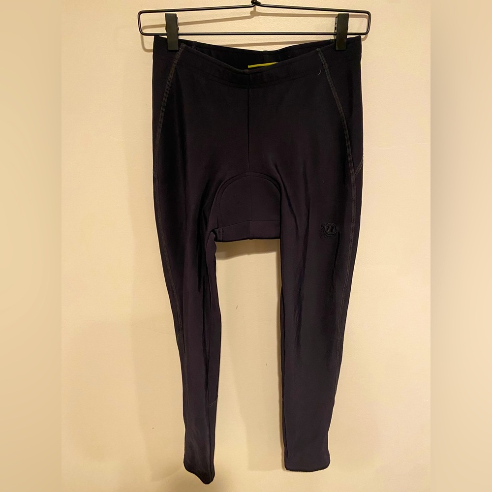 Novara Women's Cycling Padded Pants Size Medium Black Drawstring